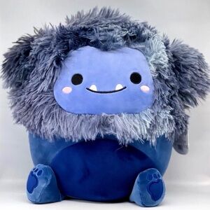 Squishmallows Dani Blue Bigfoot Plush 11” NWT